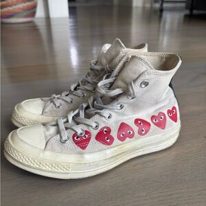 Converse Chuck Taylor All Star 70 Hi
Comme des Garcons PLAY Multi-Heart White